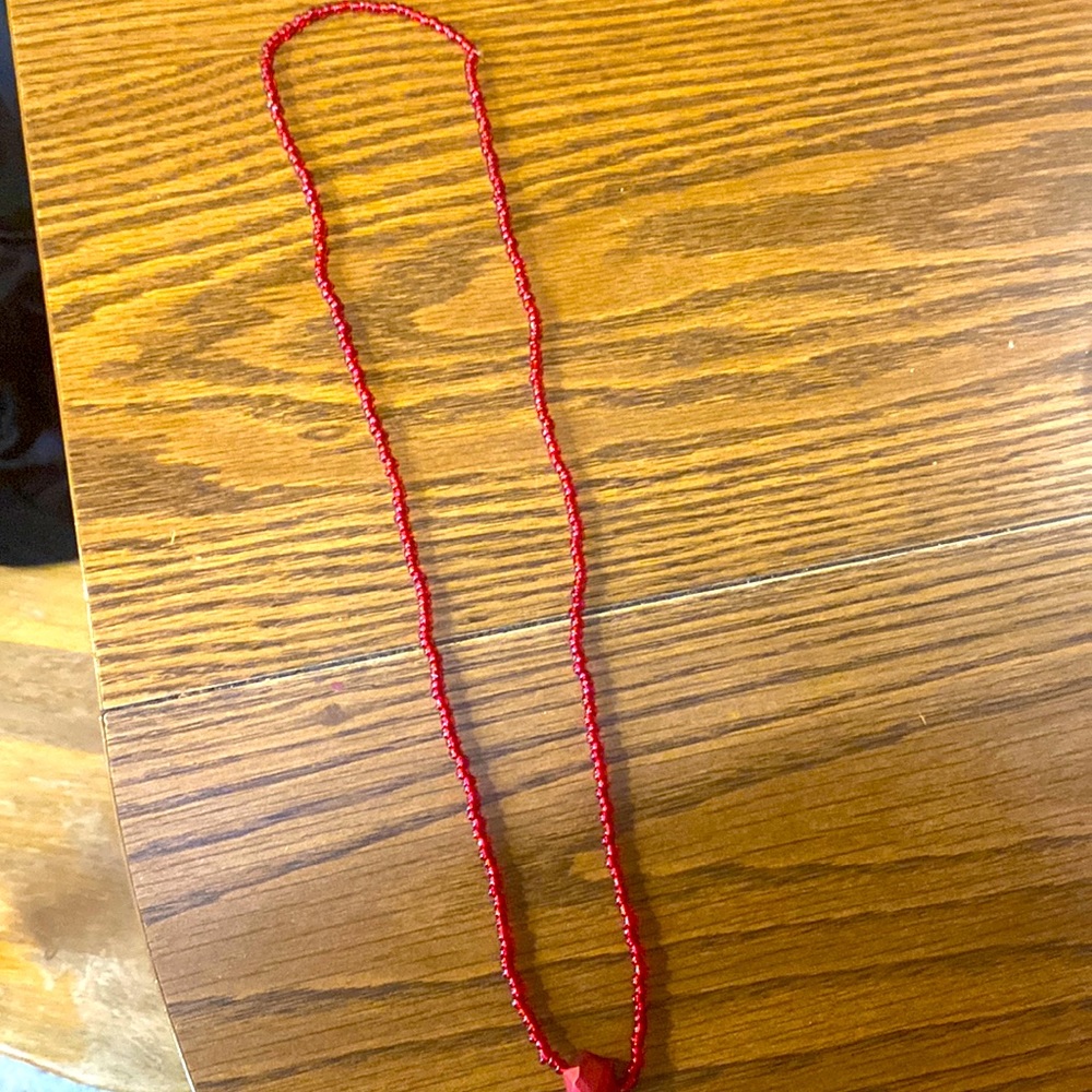 red belly/waist beads